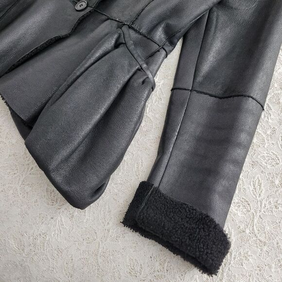 RUNDHOLZ Shearling Jacket Black S - Picture 4 of 6